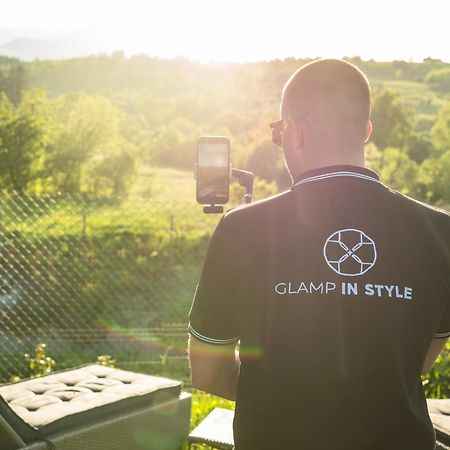 Glamp In Style Pods Resort Μπραν Εξωτερικό φωτογραφία