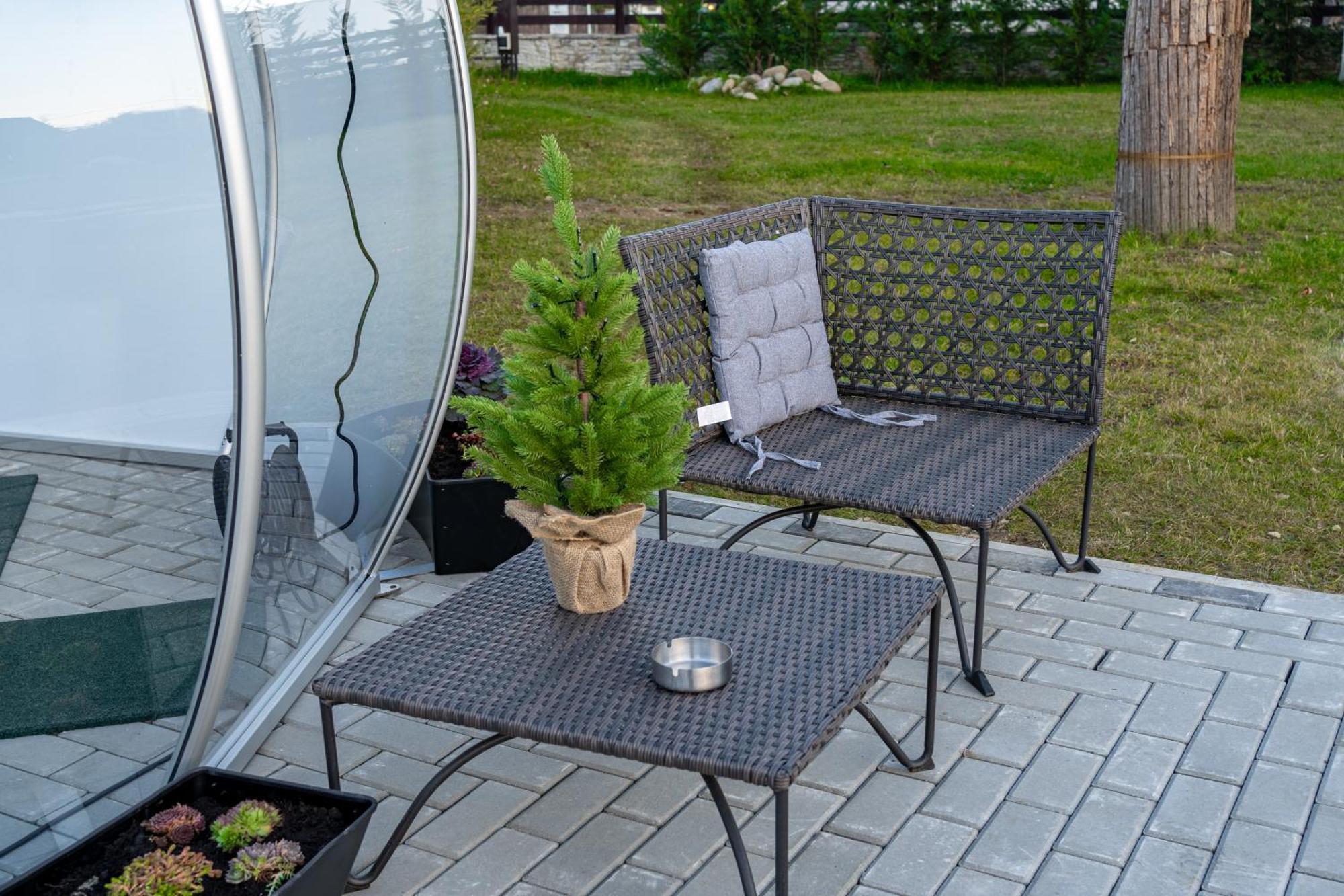 Glamp In Style Pods Resort Μπραν Εξωτερικό φωτογραφία